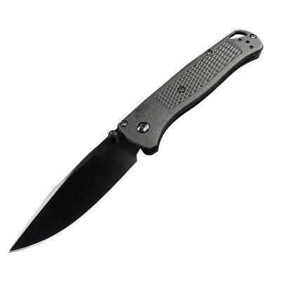 China Wholesale Bugout Reinforced Nylon Pocket Knife Non-variable 535 Fiber Handle Folding 8Cr13Mov Drop Point Blade EDC Knives for sale