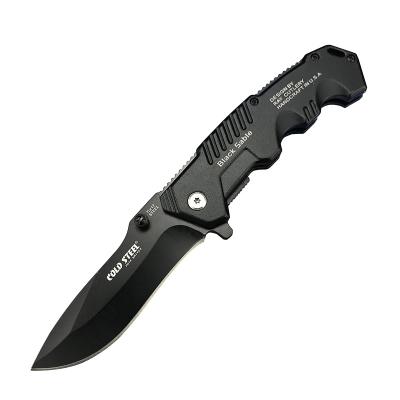 China 217 Aluminum Blade Pocket Knife 3.3in Blade Non-variable Cold Steel Tactical Camping Hunting Knives Folding Sand Handle Knives for sale