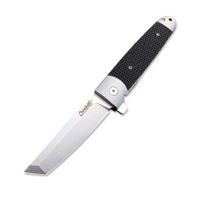 China Group Of Ten 26T S35V Tanto Handle Folding Pocket Knife Non-variable Cold Steel Steel Blade Hunting Camping EDC Knives for sale