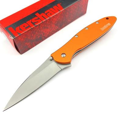 China Kershaw Non-Variable LEEK 1660 All Steel Handle Pocket Knife Tactical Camping EDC Survival Hunting Folding Knives for sale