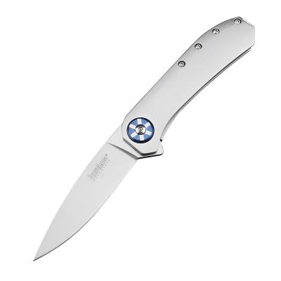 China Kershaw Neptune Stainless Steel Handle Pocket Knife EDC Non-variable Tactical Hunting Folding Camping Knives for sale