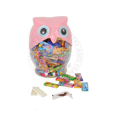 China Regular Halal Owl Bubble Gum for sale