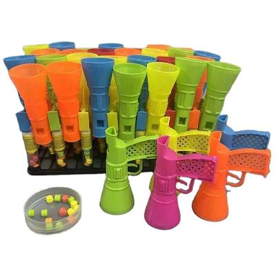 China Kids Natural Candy Toys Horn Gun Toy Candy for sale