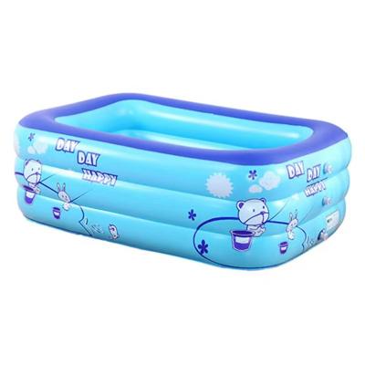 China Outdoor Inflatable Water Play Pool Birth Ball Above Ground PVC Kids Swimming Paddling Pool for sale