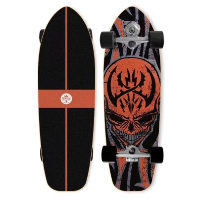 China Adult Custom Canadian Maple Skateboard Four Wheel Blank Decks Surface Complete for sale