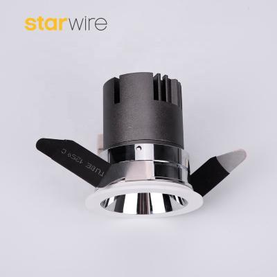 China Popular Pure Aluminum Mini Size IP54 LED Downlight GU10 Frame Recessed Downlight Mounting Frame for sale