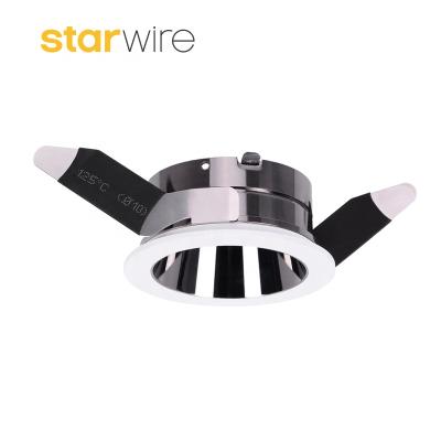 China Mini Size Wholesale Recessed MR16 Downlight Housing GU10 Fixture Best For Assembly Accessories for sale