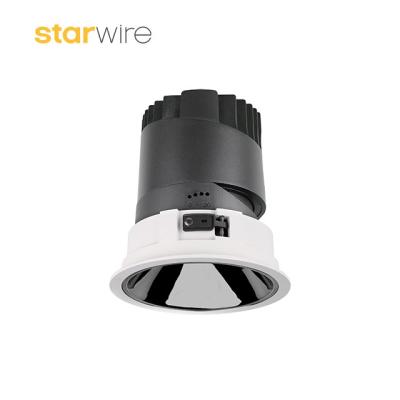 China Hotel Hot-selling 20W Recessed Led Spotlight COB For Hotel With Darklight for sale