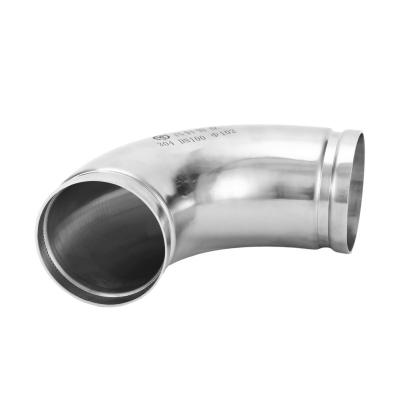 China Industry Factory Wholesale Connectors pipe elbow 90 stainless steel exhaust stainless steel grooved elbows for sale