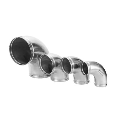 China Industry 304 304l 316l Mirror Polished press fittings stainless steel female threaded elbow 90deg grooved type for sale