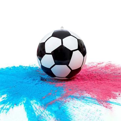 China The Party 2022 New Design Baby Boy Or Girl Gender Football With Powder And Flashing For Party for sale