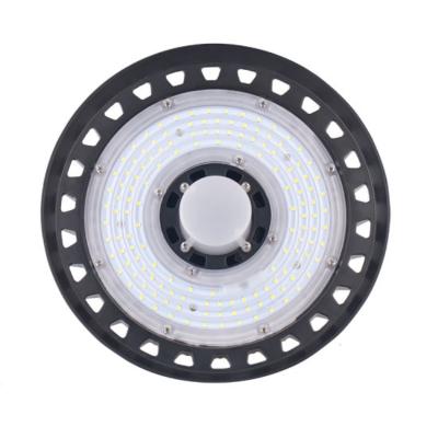 China Warehouse UFO LED High Bay Light With Hanging Microwave Senor 100W Lamp 200W Industrial Workshop Lighting for sale