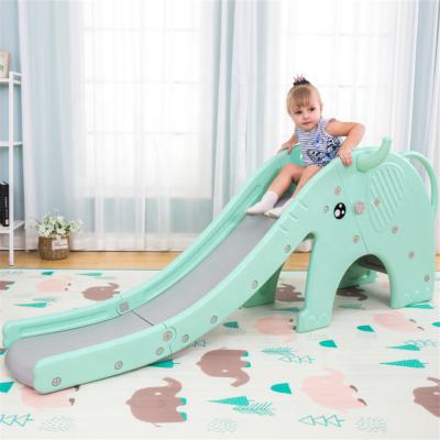 China Indoor Multi-Function Cartoon Elephant Kinds Play Toy Plastic Children Animals Slide for sale