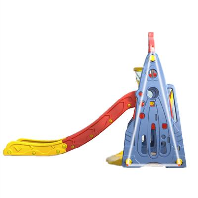 China For Baby Game Slide Indoor Home Kindergarten Small Plastic Swing With Slide For Kids Children Slide Swing Set for sale