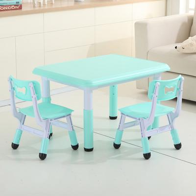 China Contemporary hot selling kids children learning height adjustable table and chair for family and kindergarten for sale