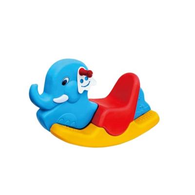 China 2020 PP Factory Plastic Rocking Horse For Children Three Color Horse for sale