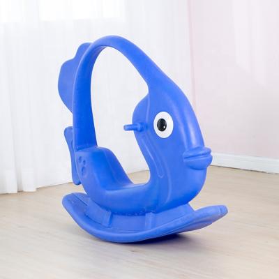 China Custom High Quality Plastic Animals Horse Indoor Kids Rocking Baby Plastic Rocker ZK181-2 for sale