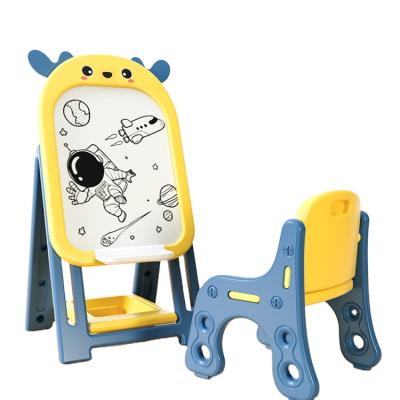 China For Preschool Baby Play Drawing Board For Kids Gift Eco-Friendly Study Board Drawing Baby Magnetic Chair And Table for sale