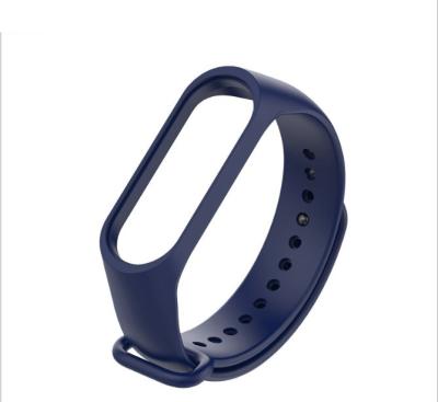 China Silicone Wrist Strap Strap Wristband Rubber Wrist Band For Xiaomi MI Band 4 MI Band 3 for sale