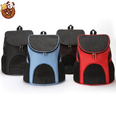 China Small Viable Breathable Pet Carrier Dog Cat Puppy Dog Carrier Backpack Bag for sale