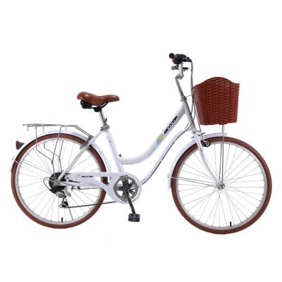 China Steel classic vintage bike city electronic bike for family e bike woman for sale