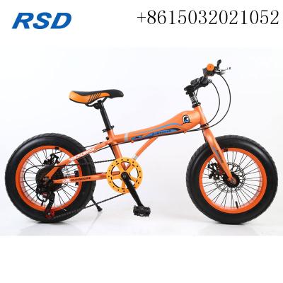 China Aluminum alloy fat bike 20/children fat bike fat tire bicycle on SAE/small size kids fat bike cycle for sale