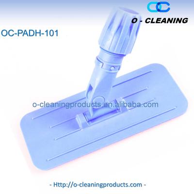 China O-Cleaning Swivel Pad Support Rack Wall Tile Floor European Connection Threaded Service Cleaning Scrubber, Blue for sale