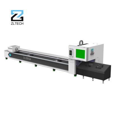 China High Efficiency 220mm Diameter Clamping Square Tube Round Tube Metal Laser Cutting Machine for sale