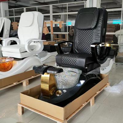 China 2023 hot sale modern luxury pedicure spa chair for nail salon full body massage for sale