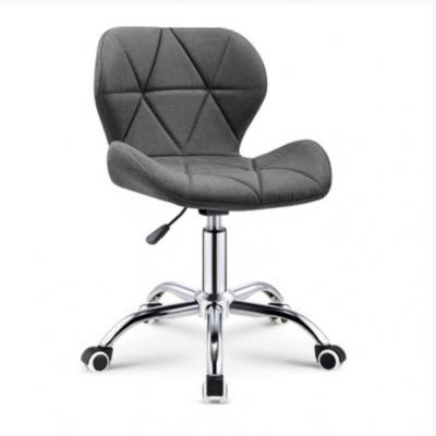 China (Size) High Quality Comfortable Office Chair Black Modern Adjustable Rotating White Swivel Chair For Student for sale