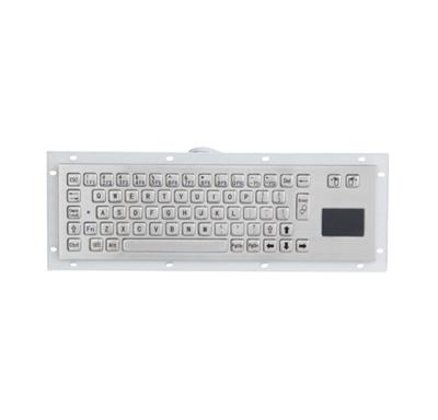 China Keypad Stainless Steel IP65 USB Kiosk With Touch Screen Industrial Metal Keyboard For Ticket Vending Machines for sale