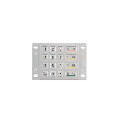 China Compact Industrial Numeric Keypad Access Control 16 Keys Keypad For Different Applications Of Terminals for sale