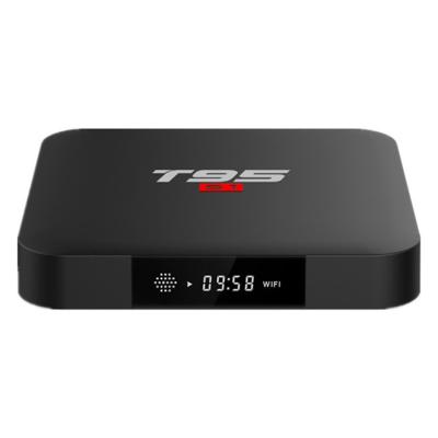 China Support IKS 7.1 T95 S1+S905w 2.4G WiFi 1+8gb/2+16gb TV Box Wholesale Hybrid 4K T95S1 Android Digital Box for sale