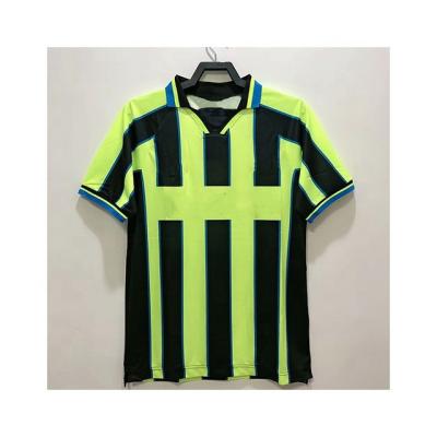 China Shirts & Top Quality 2022 1998-1999 Club Soccer Jersey Striped Vintage Soccer Jersey Adult Custom European for sale