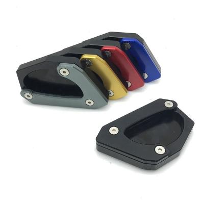 China CNC Aluminum For Suzuki DL650 V-Strom 650 VStrom DL 650 2004-2020 2018 2019 Motorcycle Kickstand Enlarger Kickstand Plate Side Guards for sale