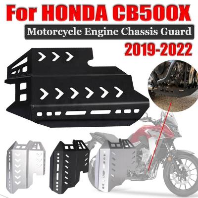 China High Quality Aluminum Motorcycle CNC Skid Plate Aluminum Foot Rests Kick Frame Engine Cover Chassis Protector For Honda CB500X 2019-2022 CB500 X for sale