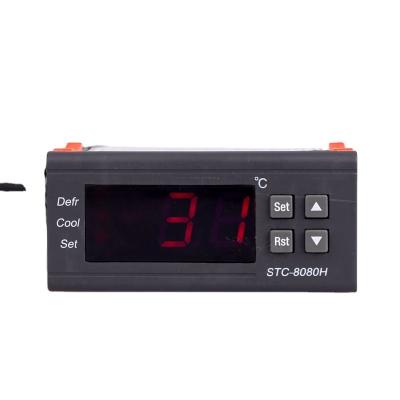 China Plastic + Electronic Components Elitech Digital Temperature Controller STC-8080H Refrigeration Defrost for sale