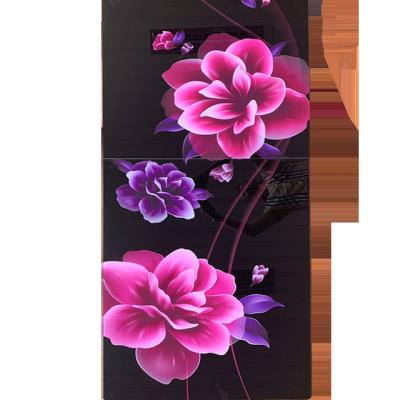 China Commercial UV printed tempered glass /GLASS DOOR for fridge for sale