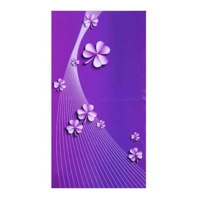 China commercial silk printing refrigerator luminous GLASS door / refrigerator glass parts for sale