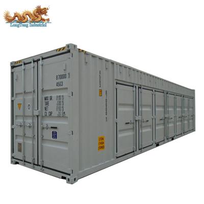 China Water Equipment Storage Customized 40ft High Cube Open Side Container In Stock for sale