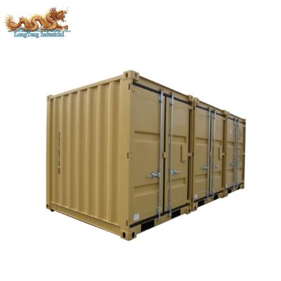 China Corten- A (SPA-H) Steel 6ft Tricon Steel 20ft Storage Shipping Container For Military for sale