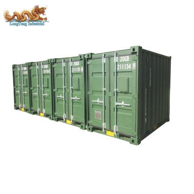 China Corten- A (SPA-H) Steel Quadruple Military Container 5ft 20ft Quadcon Mini Shipping Container for sale