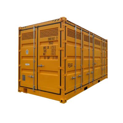 China Transport and store goods or machinery open side high cube dangerous goods containers in corrosion paint 20ft non for acid for sale