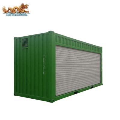 China Used As Mobile Warehouse Automatic Roller Shutter Door 20ft Shipping Container For Storage for sale