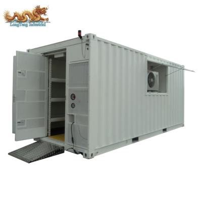 China Corten A Steel Battery Storage Energy Bank 20ft 40ft Electrical Equipment Container for sale