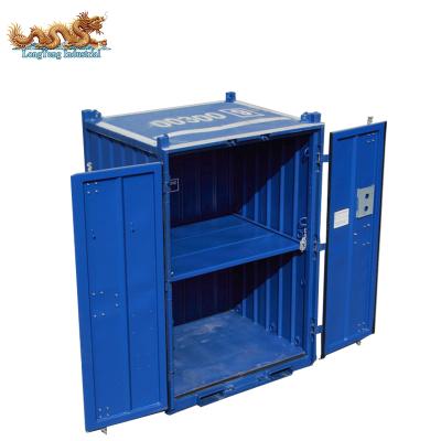 China JIS SPA-H / GB Q345D DNV 2.7-1 Standard 5ft x6ft Mini Offshore Container for sale