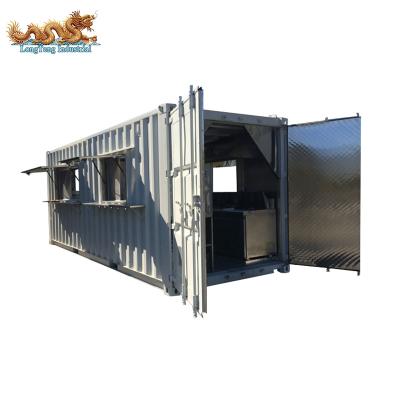 China Modern Movable Commercial Restaurant 10ft Shipping Container Kitchen For Sale for sale