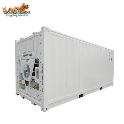 China MGSS BV Certificate Meat Storage Transportation 20 Feet Freezer Container for sale