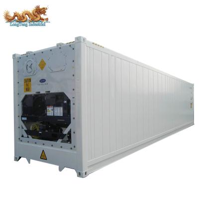 China Wholesale MGSS Factory T Bar Floor 40ft Fridge Container for sale