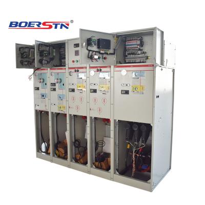 China Indoor Medium Voltage 11KV 12KV MV SF6 Gas Switchgear GIS Insulated Panel Ring Main Unit RMU BRM6 for sale